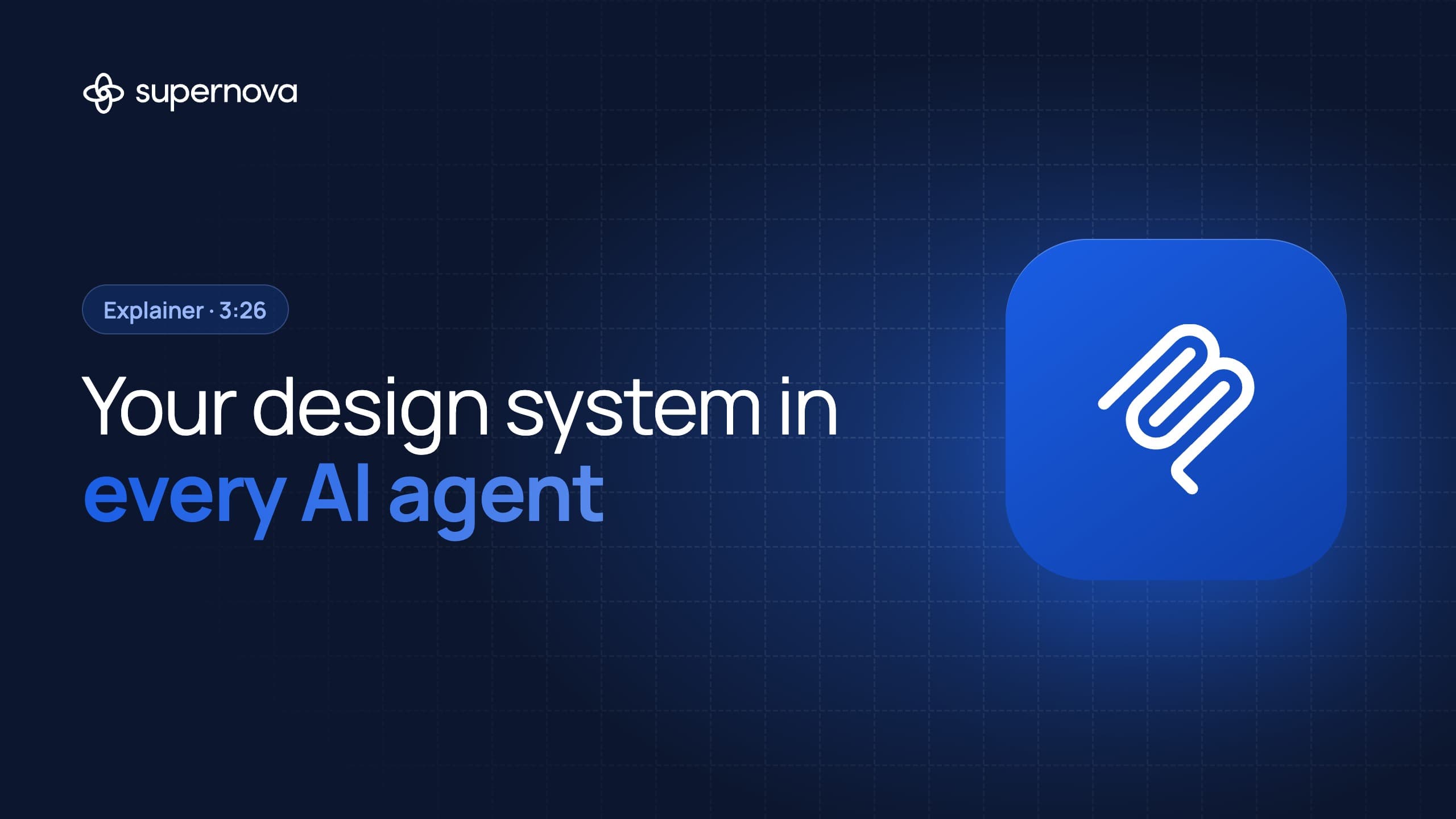 Supernova MCP: From Your Design System to Every AI Agent, Filtered per Team