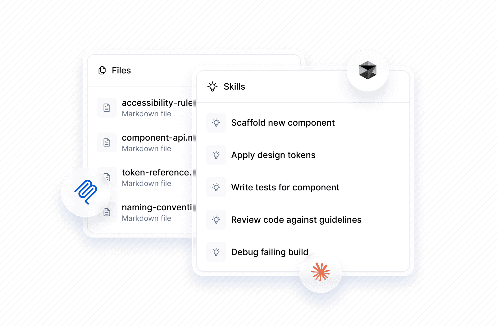 Manage, curate and distribute skills
