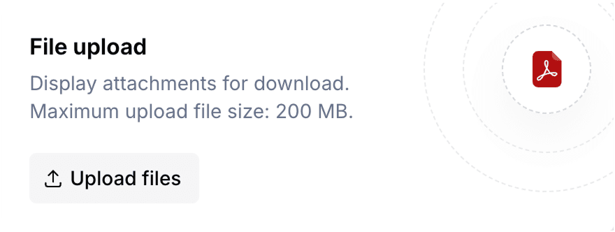 File upload